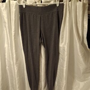 Lands' End Gray Leggings Med 💙💙💙💙